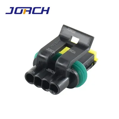 4 Pin Crimp Messing Car Terminal Connector IIIB DJ7044A-1.8-21 444046-1